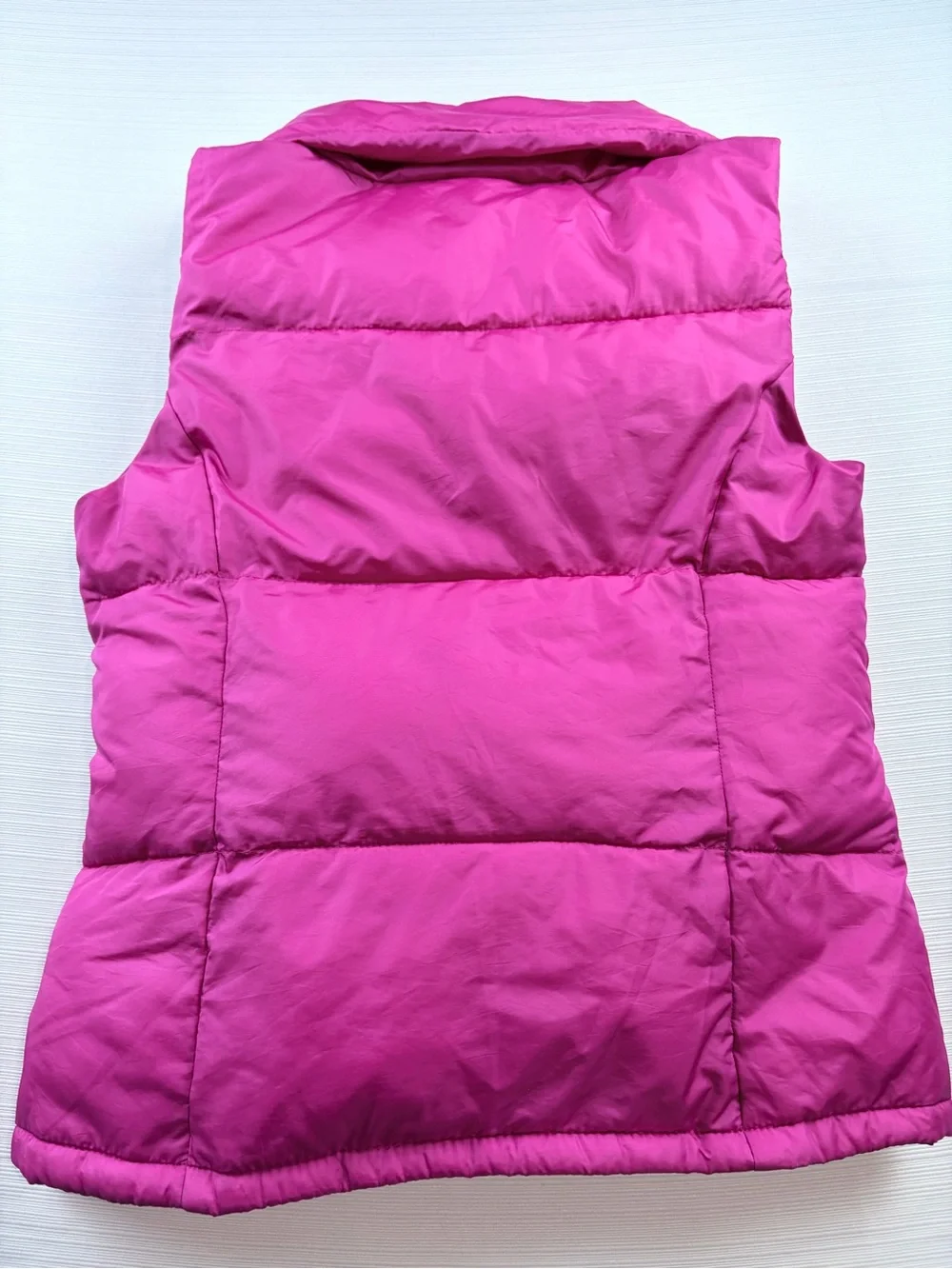 Old Navy Fuchsia Quilted Puffer Vest